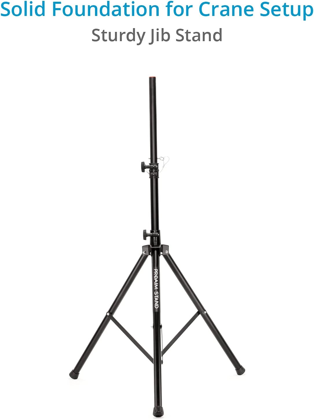 Grúa PROAIM 18ft Camera Crane Jib con Stand para Gimbals, Pan-Tilt & Fluid Head