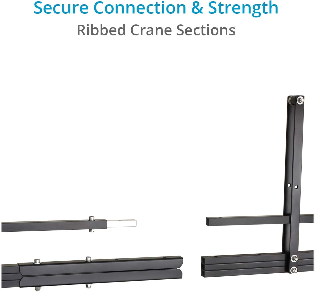 Grúa PROAIM 18ft Camera Crane Jib con Stand para Gimbals, Pan-Tilt & Fluid Head