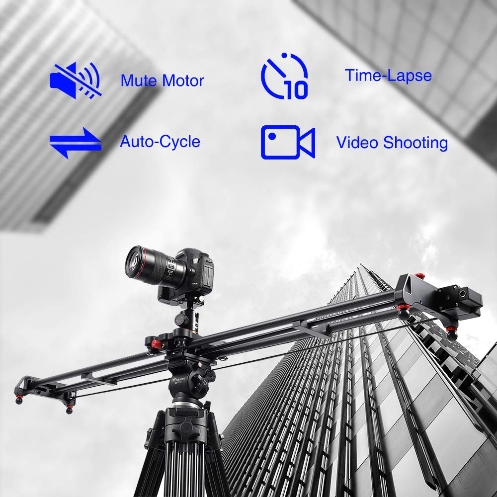 Slider GVM (Great Video Maker) Motorizado, 48"/120CM