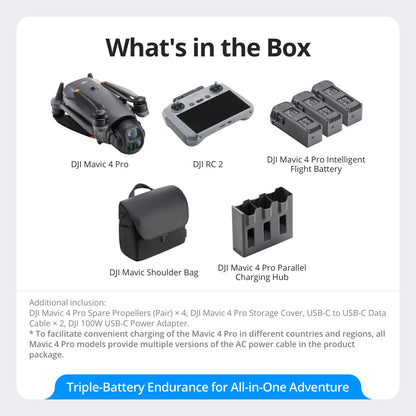 DJI Mavic 4 Pro con Piloto autorizado por Aviación Civil