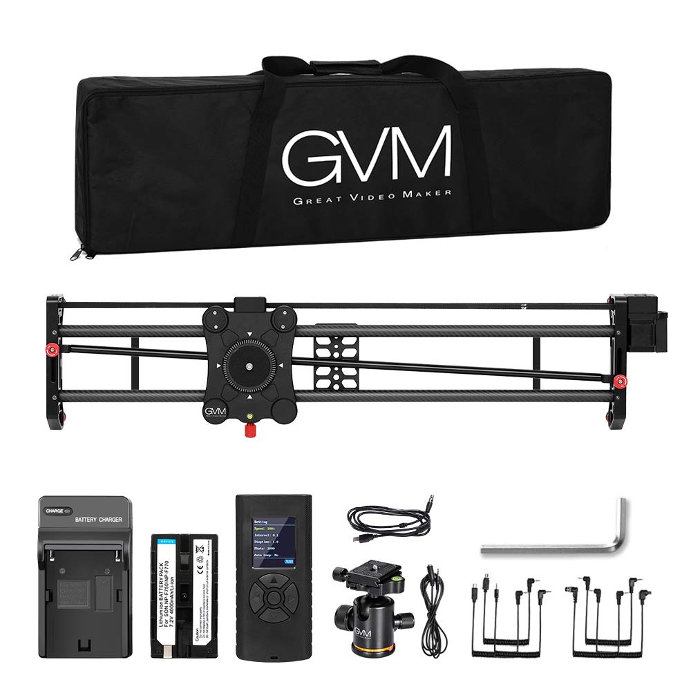 Slider GVM (Great Video Maker) Motorizado, 48"/120CM