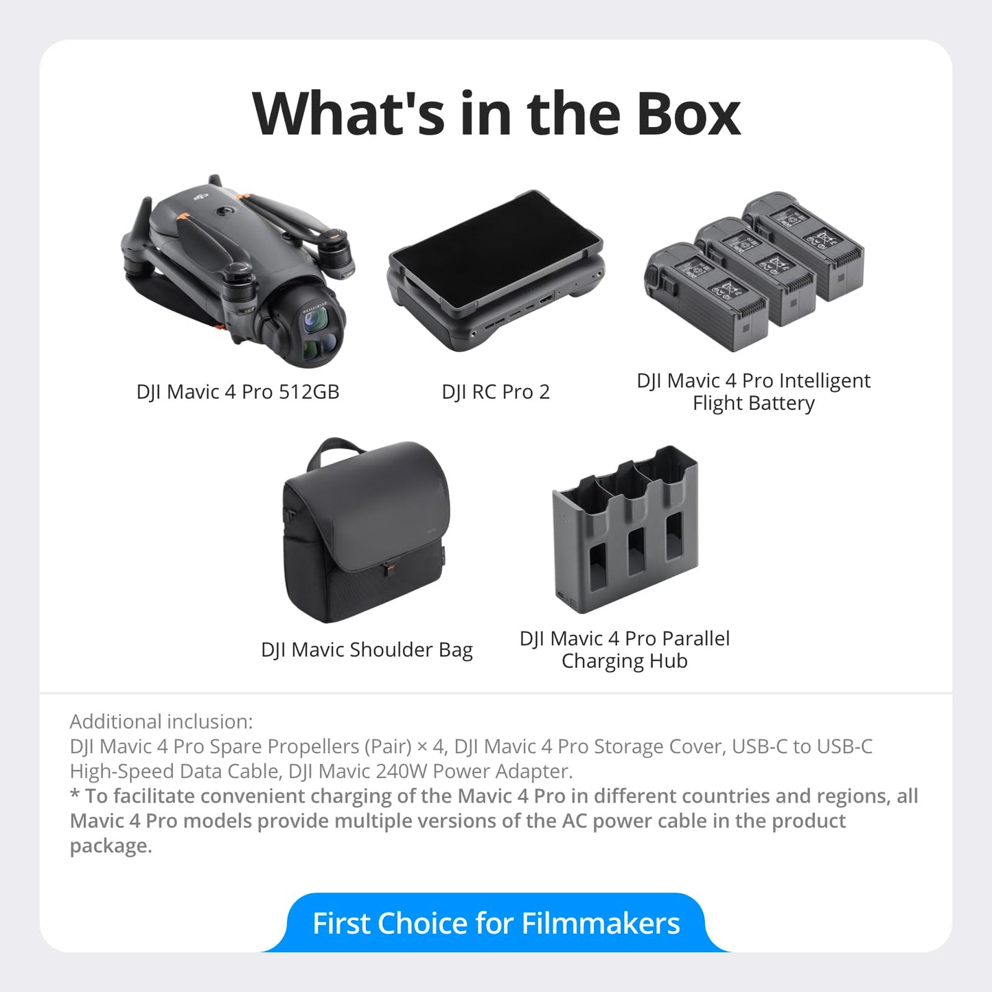 DJI Mavic 4 Pro con Piloto autorizado por Aviación Civil