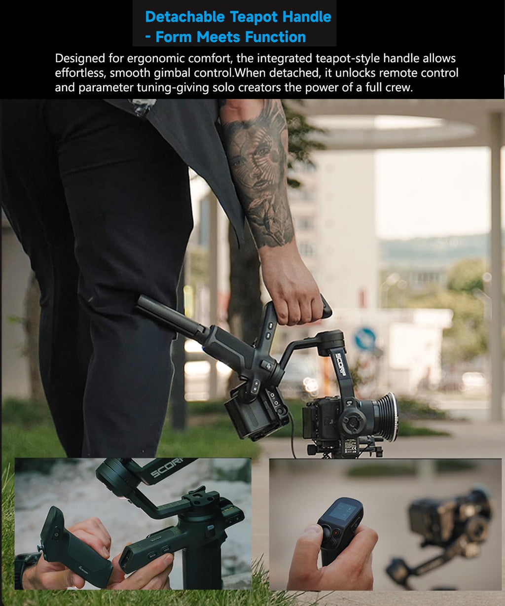 FeiyuTech SCORP 3 KIT Gimbal Estabilizador
